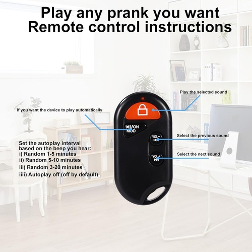 Máquina para hacer ruido de cricket negro, máquina para hacer bromas ocultas...  - Imagen 5 de 8