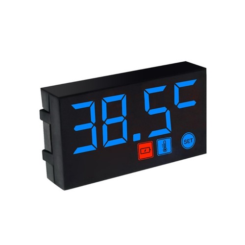 Digital Time Clock Thermometer Voltmeter LED Display for Motorcycles - Picture 18 of 36