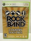 Rock Band: Country Track Pack (Microsoft Xbox 360, 2009) Complete CIB