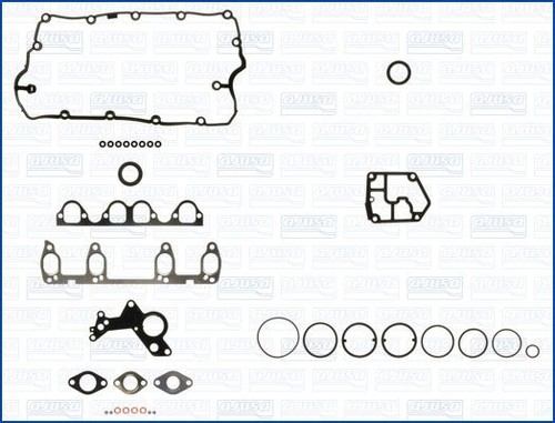 VW BVH/BRT 2.0L BRS/BRR 1.9L 4cyl SHARAN FULL ENGINE GASKET SET 51030000  - Picture 3 of 15