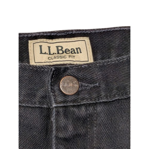 L.L. Jeans negros Bean Classic Fit 100 % algodón talla 40x34 - Imagen 4 de 18