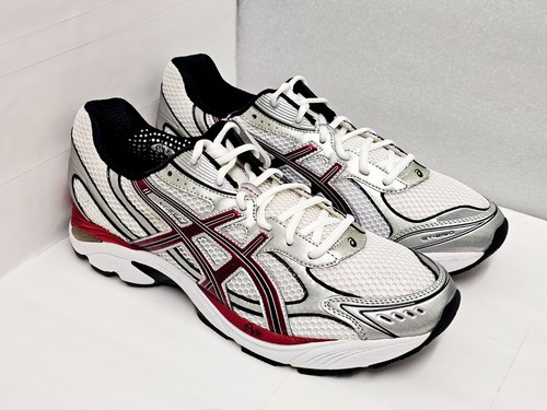 ASICS GT 2150 Mens Running Walking Trainer White Red UK:11.5 US:12.5 EU:47 30CM - Picture 2 of 20