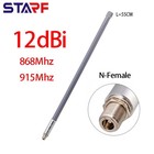 12dBi Antenna 550mm 868MHz 915MHz Aerial Receiving Vertical Polarization