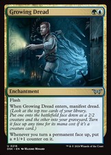 4x Growing Dread - NM - Duskmourn - SPARROW MAGIC