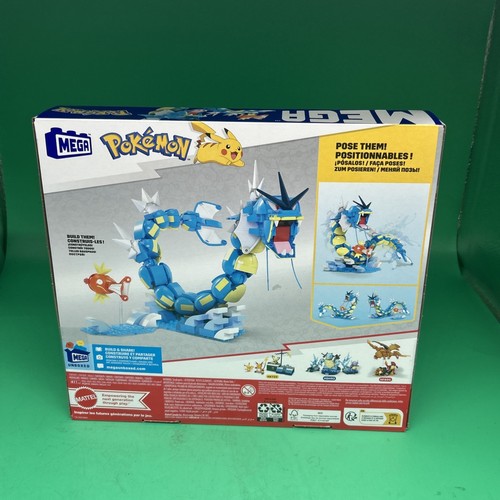 MEGA Pokemon Building Set HNT95 Magikarp Evolution Set 411 PCs BRAND NEW SEALED - Picture 2 of 2