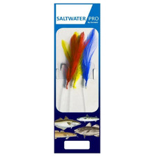 Dennett Feather Rigs Saltwater Pro Sea Fishing Hook Cod Pollack Mackerel Tackle