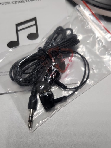 HOTT CD903TF Portable CD Player with Bluetooth + FM Transmitter - Tested  - Bild 15 von 16