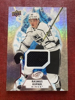 2021-22 UD Ice Rasmus Kupari Jersey Patch #105