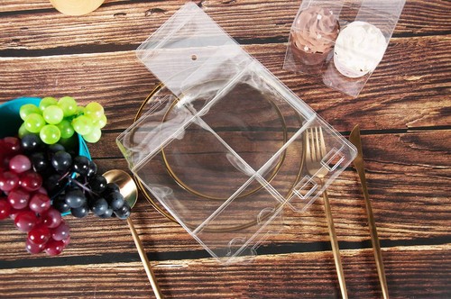 XP-ART 30 Pcs Candy Apple Boxes with Hole Top and Sticks, Clear Caramel Apple - Bild 5 von 6
