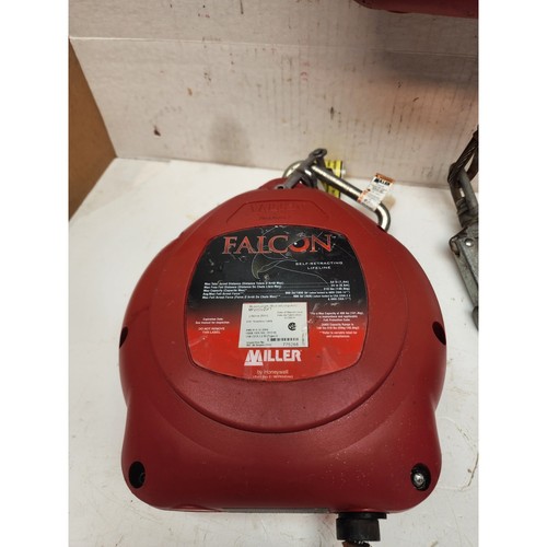 Línea de vida autorretráctil de acero inoxidable Miller Honeywell MP20SS/20 FT Falcon - Imagen 3 de 11