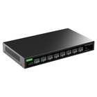 8-portowy przełącznik SFP + 10GB 10GB Smart Web Managed, optyczny łatwy w zarządzaniu eter SFP + 10G...