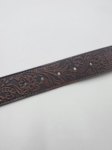 Wrangler Western Fur On leather Belt Mens Size 36" - Bild 6 von 8