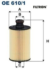 FILTRON OE610/1 Ölfilter Motorölfilter für Ssangyong 