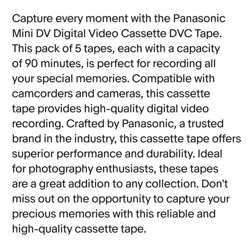 RCA Digital Video Camcorder CC9370 With 250X Digital Zoom + 4-5 Pack Mini DVDs - Picture 14 of 14