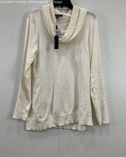 NWT Cable  Gauge Women's Ivory Long Sleeve Sweater Size XL