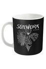 Soilwork Mug Feverish Band Logo Official White Boxed One Size