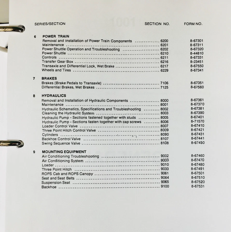 Case 580K Retroexcavadora Cargador Tractor Fase 1 Piezas de Servicio Operadores Manual Taller Set Foto 3 de 4