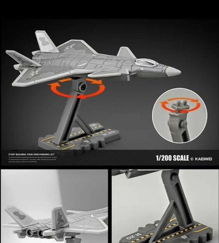 PLA 1/200 J20 Fighter Diecast Finished Product Model - Picture 4 of 6