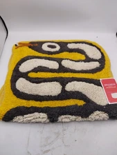 Opalhouse Jungalow Yellow Snake Bath Rug 100% Cotton 18 X 30"
