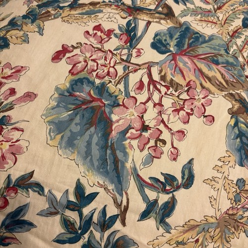 Ralph Lauren Tangier Island Floral Striped Reversible Comforter Queen Full Jute - Picture 5 of 15