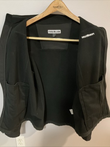 Giacca da lavoro Food Lion nera softshell full zip foderata in pile taglia M - Foto 6 di 9