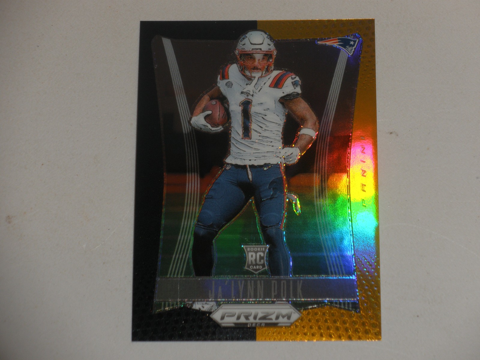 2024 Panini Prizm Deca Black Gold Prizm #212 Ja'Lynn Polk 4/5