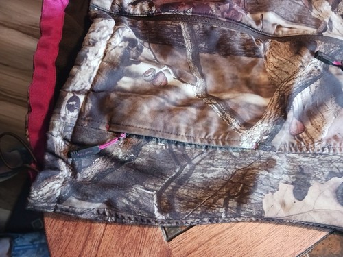 Mossy Oak Camo Jacket Women’s Medium (38-40)Break-Up Infinity Full Zip Softshell - Picture 4 of 13