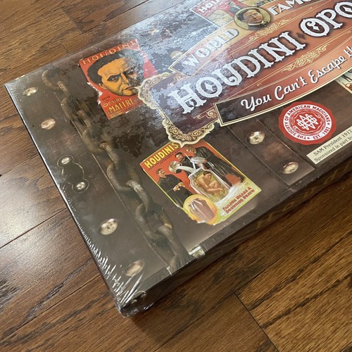 RARE Houdini-Opoly Board Game- World Famous- Houdini Musuem Scranton, PA- SEALED - Picture 3 of 7