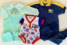 Vintage Baby Toddler Boys Clothing Cute Lot of 10 pcs 1980  s -90  s 3mon -3T