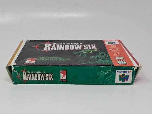 Tom Clancy's Rainbow Six (Nintendo 64, 1999) N64 - CIB - Picture 5 of 10