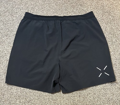 Ten Thousand Athletic Shorts Men’s XL Black Lined Running Gym Stretch - Picture 6 of 9