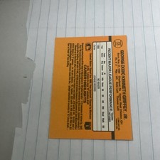 1989 Topps Ken Griffey Jr. Rookie #33 Seattle Mariners Baseball Card