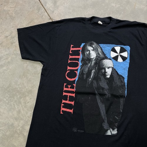 Vintage The Cult Ceremonial Stomp T Shirt 1991 Rock Band Backstage Pass L/XL - Picture 2 of 6