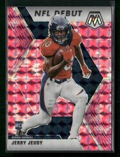 2020 Panini Mosaic #267 Jerry Jeudy Prizm Camo Pink