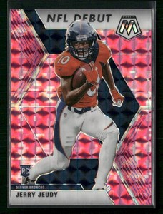 2020 Panini Mosaic #267 Jerry Jeudy Prizm Camo Pink