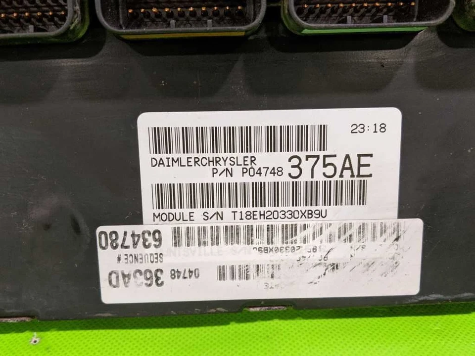 04 MÓDULO DE CONTROL MOTOR CARAVANA 3.3L ECM OEM 4222-15 Foto 3 de 3