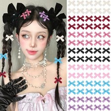 Mini Hair Bows for Women Girls Cute Colorful 1 Count Pack of 70 70P-Colorful