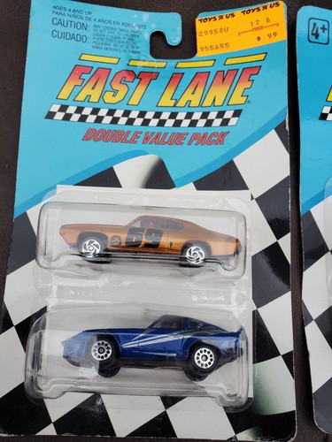 Fast Lane Double Value Pack Camaros und 69 GTO, Datsun 280Z 1991 - Bild 2 von 4