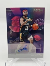 2022-23 PANINI RECON JOSE ALVARADO 021/149 CALLED TO EXCELLENCE AUTO CES-JAV
