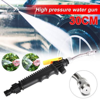 #ad #ad 30CM Garden Spray Water Gun Hose Long Nozzle High Pressure Car Wash Washer $6.22