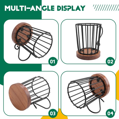1X(Kaffeepadhalter, K-Becher-Organizer, K-Becherhalter für die Theke, Aufbe5998 - Bild 6 von 7