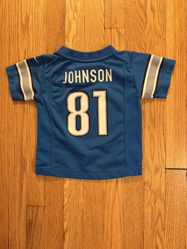 Calvin Johnson #81 Detroit Lions Nike NFL Football Jersey (Toddler Size 2T) - Picture 5 of 6