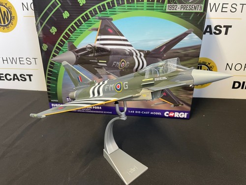 CORGI AVIATION AA29004 1:48 SCALE EUROFIGHTER TYPHOON FGR4 MOGGY COMMEMORATIVE - Picture 5 of 7