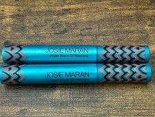 Josie Maran Argan Black Oil Mascara Lot of 2 0.27fl.oz NEW 