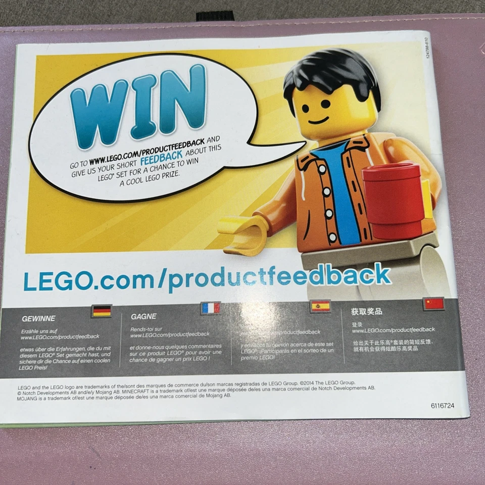 LEGO Minecraft 21115 The First Night Replacement ( Instruction Manual Only) - Image 2 of 3