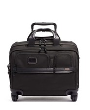 Trolley Alpha Deluxe 4 Wheeld Laptop Case Brief 117158/1041 Tumi Schwarz