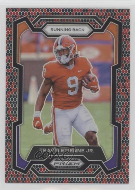 2024 Panini Prizm Draft Picks Snakeskin Prizm Travis Etienne Jr #59