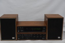 Vintage 1970s Sony Mini Stereo TA-70 Amplifier / ST-70 Tuner / Speakers SS-70