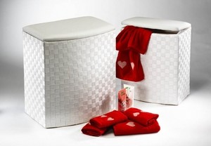 Luxury-Linen-Basket-with-Cushions-in-Assorted-Sizes-White-Laundry-Collector-Laundry-Basket