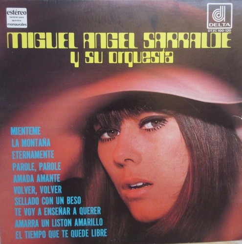 MIGUEL ANGEL SARRALDE Y SU ORQUESTA -ETERNAMENTE- 1974 MEXICAN LP CHA CHA CHA - Picture 2 of 5